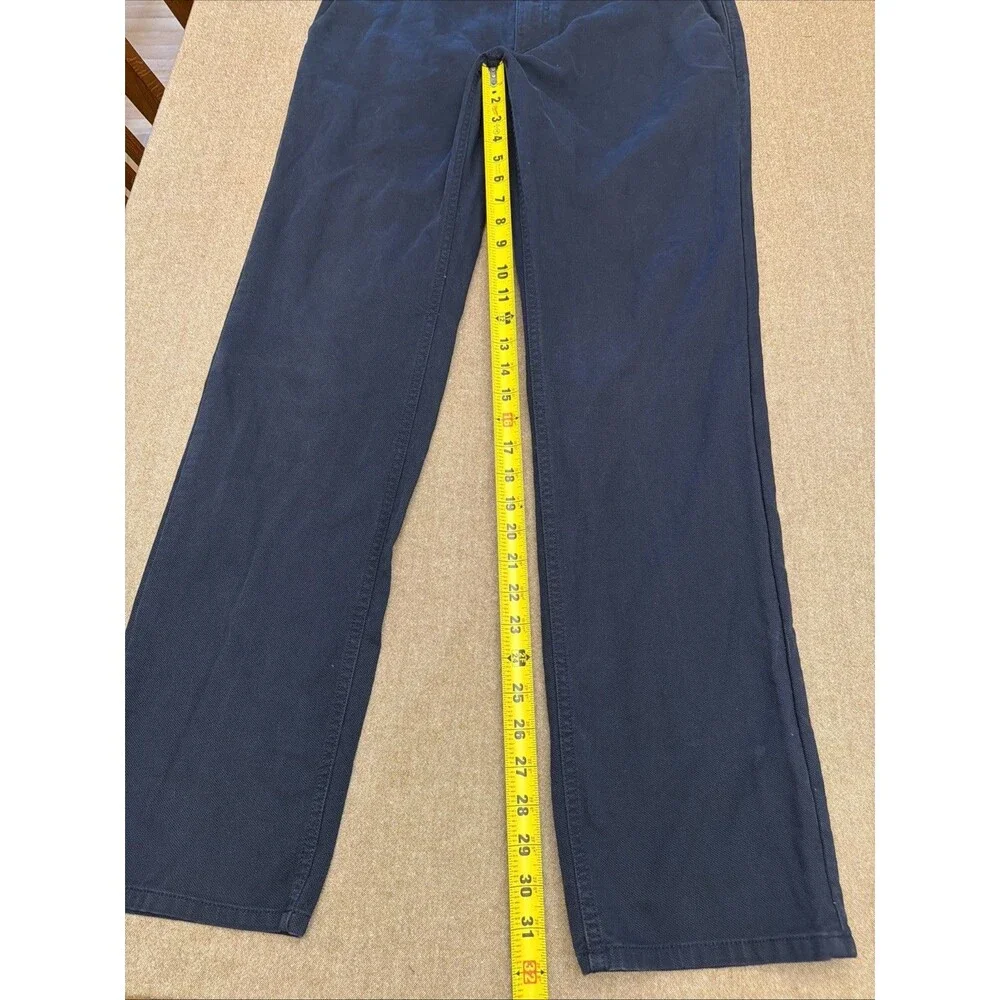 Banana Republic Pants Mens 34x34 Navy Blue Aiden Slim Fit Rapid Movement Chino